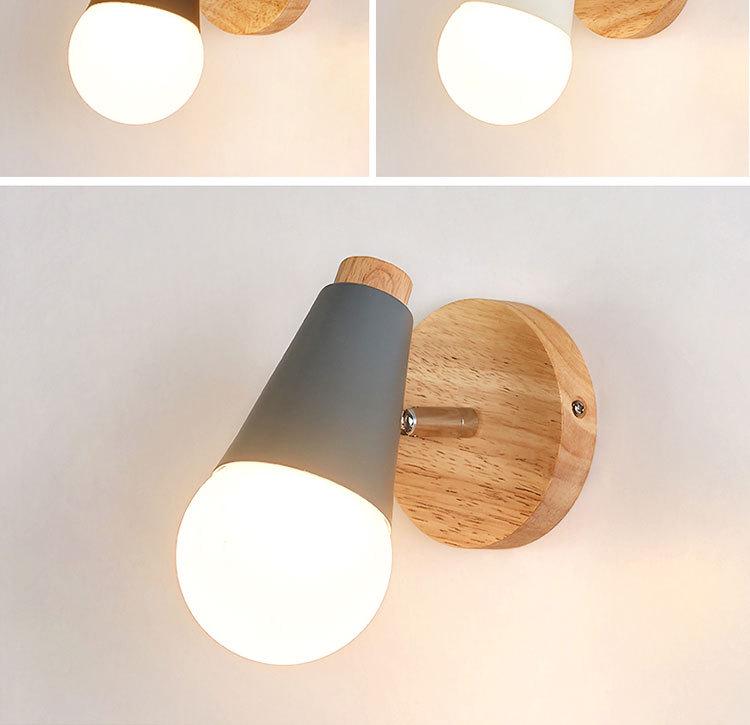 Modern Nordic Wall Lamp: Stylish Lighting for Bedroom, Living Room, Bar, or Staircase
