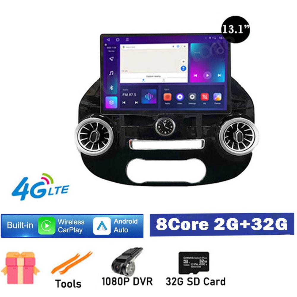 13.1" Screen Android 14 Car Radio For Benz Vito W447 2014 - 2021 DSP Car Video Carplay Player Stereo Receiver GPS Navigation