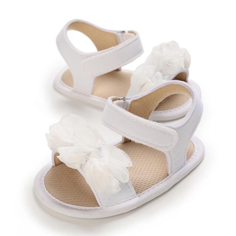 Under 2 Years Toddler Baby Sandals Non-Slip Soft Sole Crib Shoes Open-toed Sandals