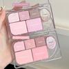 Orange Blossom Exquisite Six-Color Eyeshadow Palette New Product Orange Blossom Multi-Use Eyeshadow Palette Pearlescent Matte Highlighter and