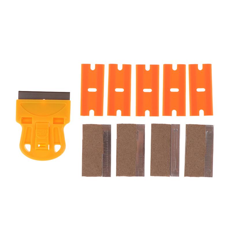 Nail Stamping Plate Accessories Pattern Stamp Template Scraper Diy Printing Nail Tools Removable Cleaning Shovel Glue Stickers
