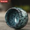 1PC Kiln Change Ceramic Cup Porcelain Kung Fu Tea Cups 110ml Drinkware Tableware Pottery Drinkware Tableware Coffee Mug Wine Mug