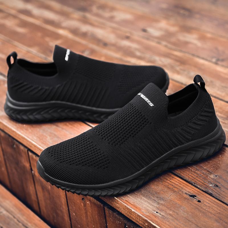 QZHSMY Sneakers Men Shoes High Quality Loafers 2025 NEW Lightweight Breathable White Fashion Casual Walking Shoes Tenis Aldult