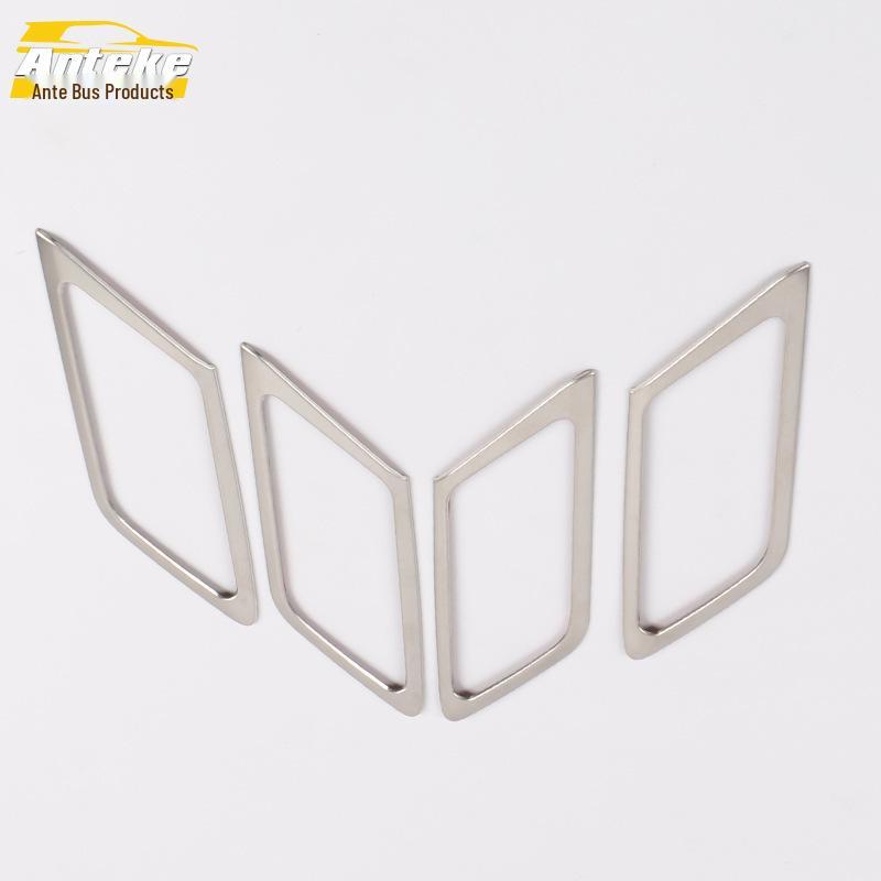 Compatible with 16 New Vision Interior Door Handle Bright Ring and Handshake Buckle Modifications