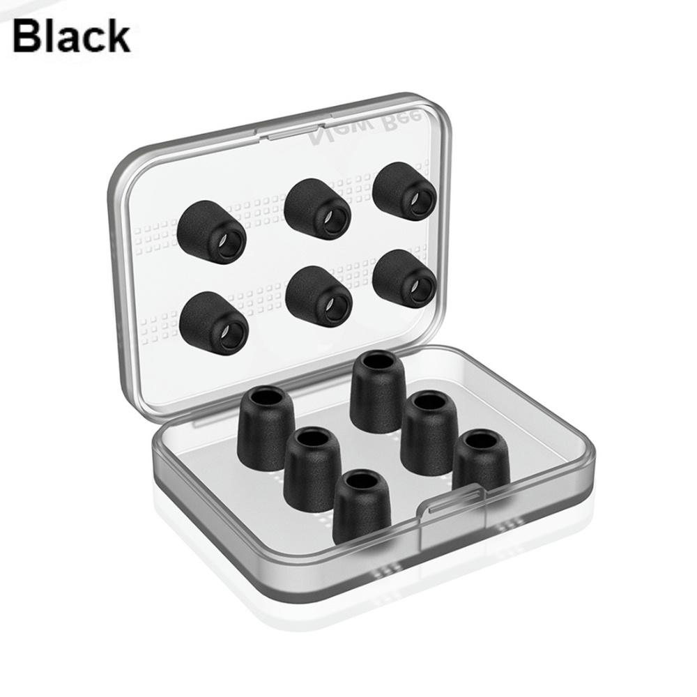 New Noise Isolating Memory Foam Ear Tips Silicone Ear Plug Comfortable S/M/L For In Ear Earphone Accessories Replacement
