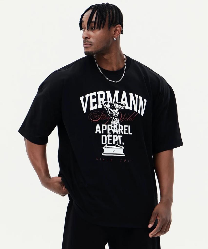 Beleumaneopaeleol Muscleman Oversized Short Sleeve T-Shirt 3 Colors