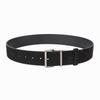 Fashion 4.5cm widened deerskin nubuck women's belt with silver square pin buckle for coat decoration designer