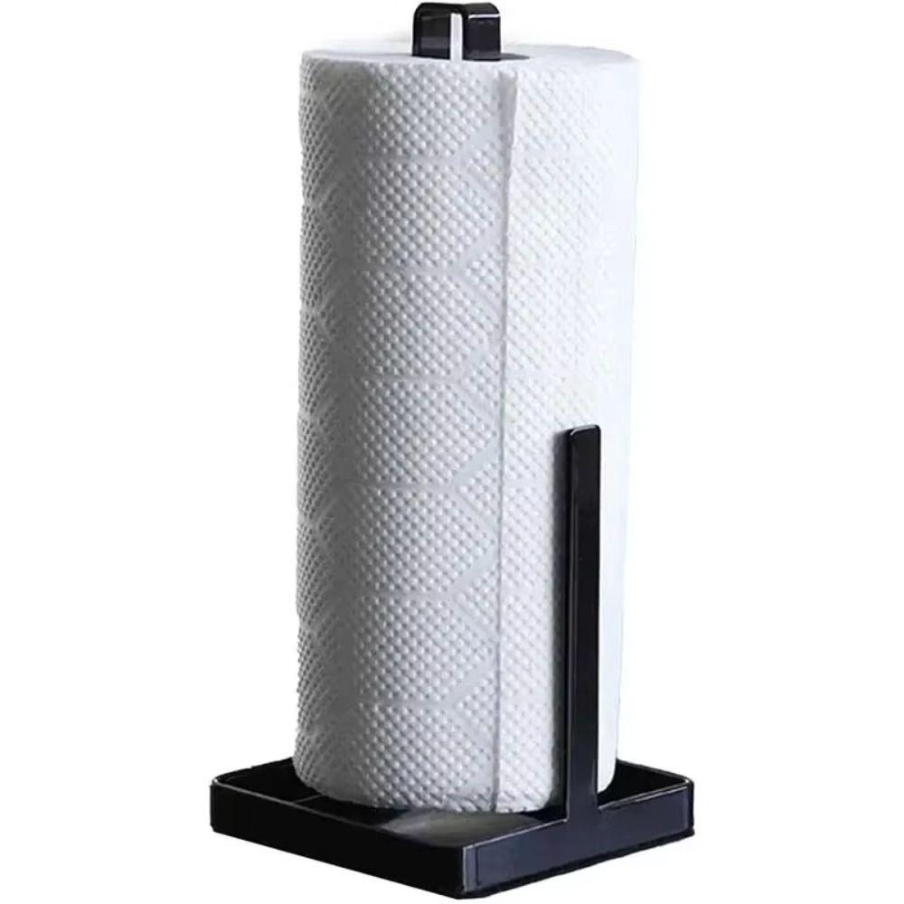 Non Slip Roll Paper Towel Holder Free Standing Tissue Dispenser Face Towel Rack  for Bathroom