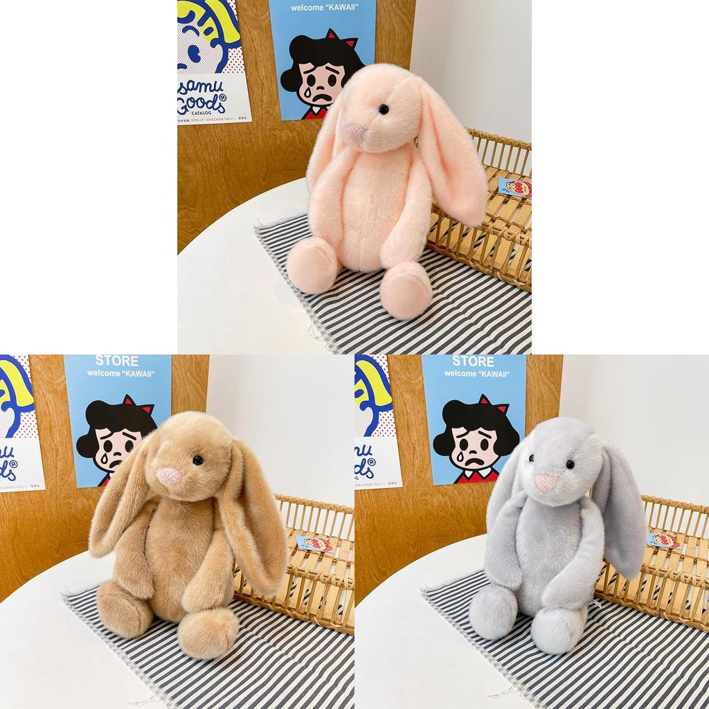 Cute Longeared Bunny Plush Toy With Pp Cotton Filling For Kids And Baby Gift Idea