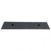 Black Plastic Kerb Ramp 30mm High Non Slip Threshold Ramp for Cars and Bicycles