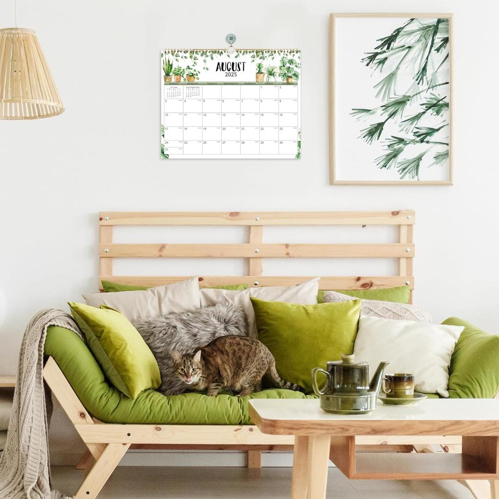 2026 Calendar - 2026 Wall Calendar, Jan. 2026 - Dec. 2026, 12-Month Calendar, 15" x 11.5", Twin-Wire Binding + Hanging Hook + Thick Paper + Unruled