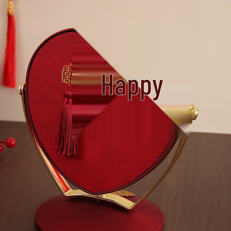 Chinese Bridal Dowry Mirror Set: Auspicious Wedding Celebration Items