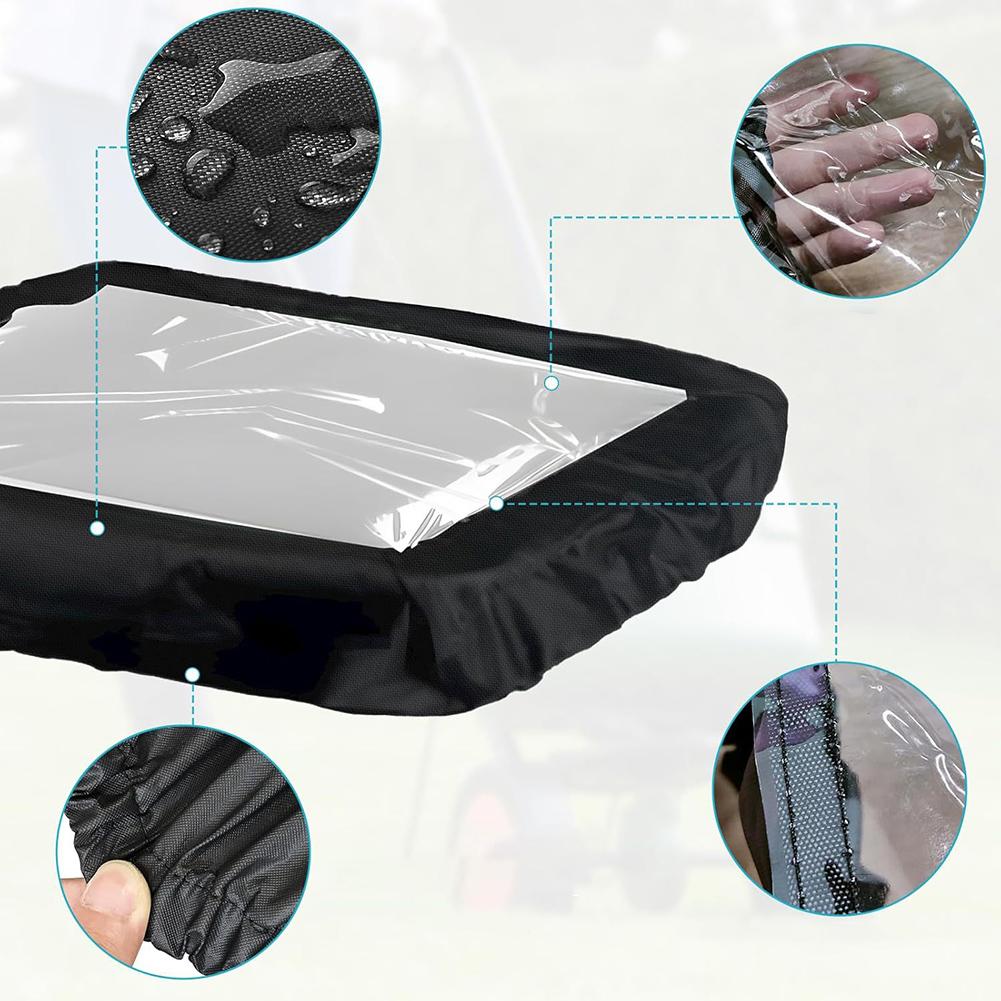 Elastic For Hopper Cover Made from Waterproof 420D Material Equipped with Transparent Window and Storage Bag for Convenient Use