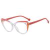 Luxury Fashionable Cat-Eye  Reading Glasses Women And Men Personality Comfortable Blue Light Blocking Eyeglasses 0 To +4.0