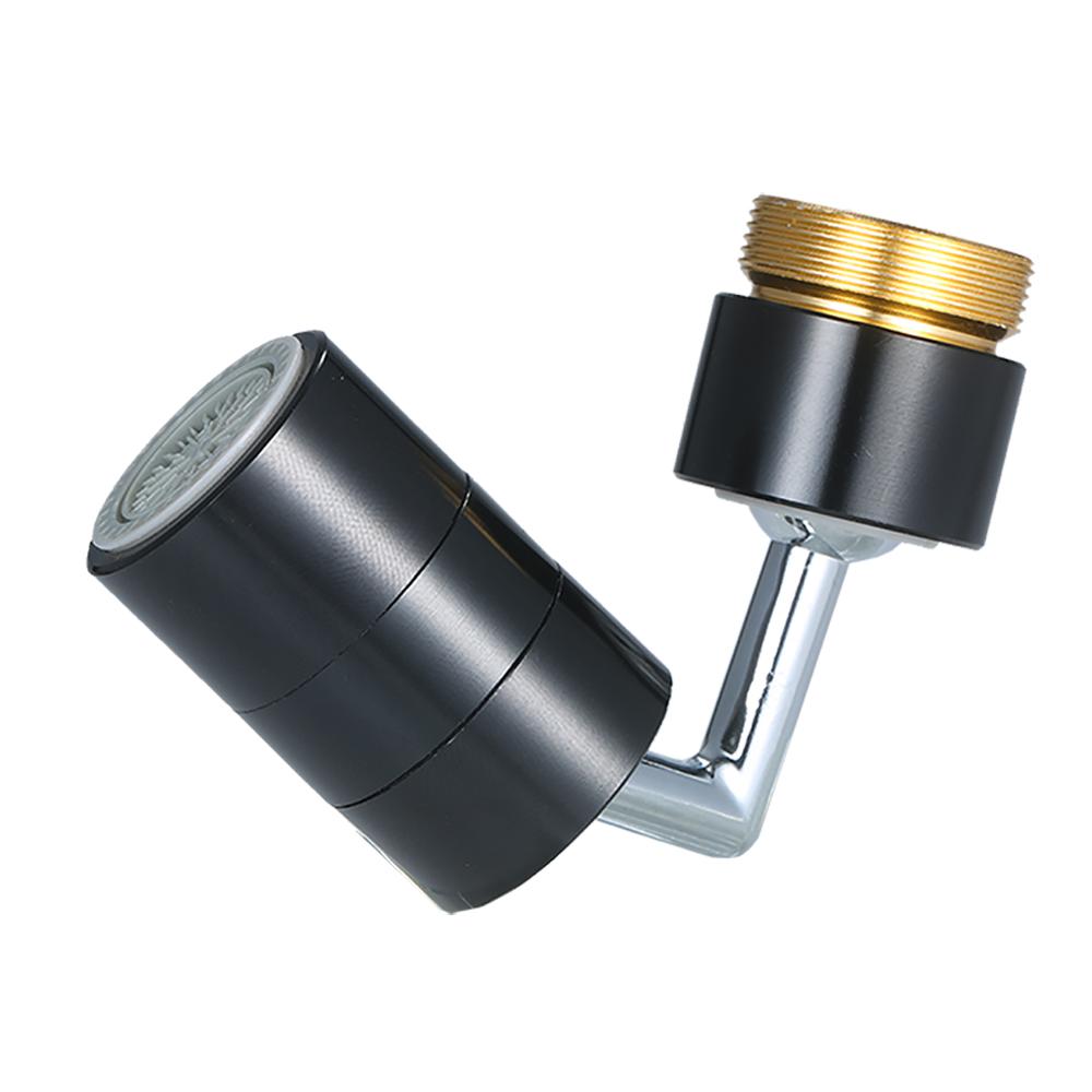 Vodovodní perlátor Rotace o 720 stupňů Univerzální otočný vodovodní kohoutek odolný proti stříkající vodě Úsporný vodovodní kohoutek Koupelna