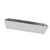 Mud Pan 14 Inch Mud Pan 210 Stainless Steel High Strength Smoothly  Tool Tray Bucket for Cement Mortar Putty Paint Mixing