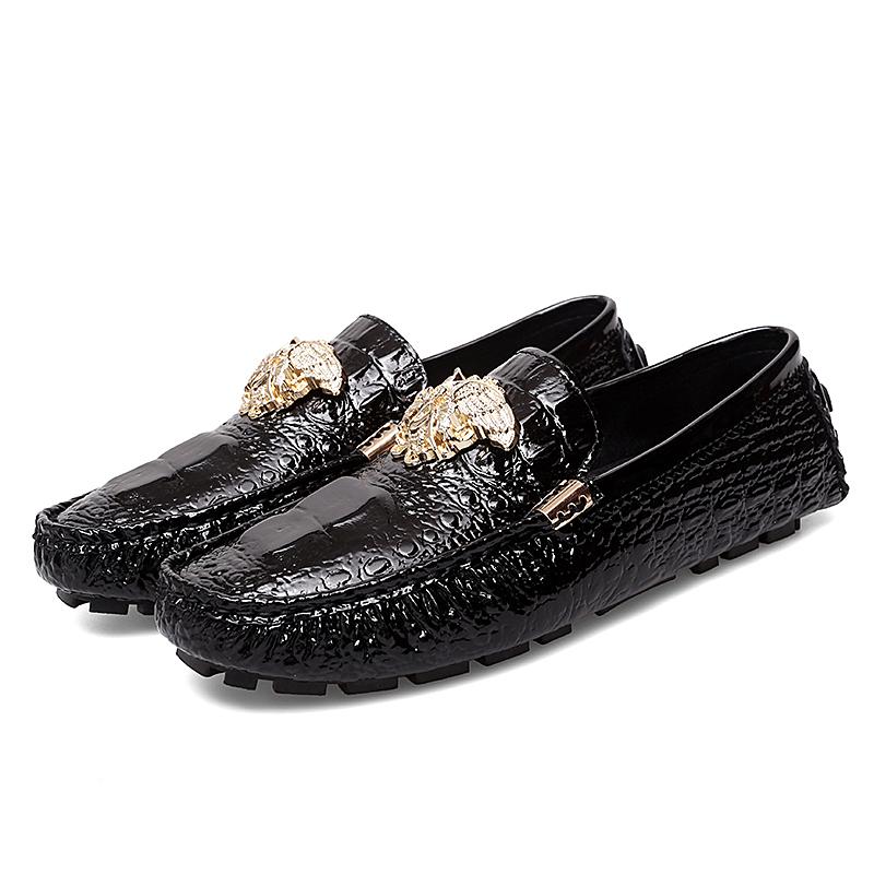 Modes Vīriešu Luksusa Loafers Dizaineru Mokasīni