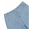 Women's Color Trend Ripped Casual Fashion Straight Leg Jeans