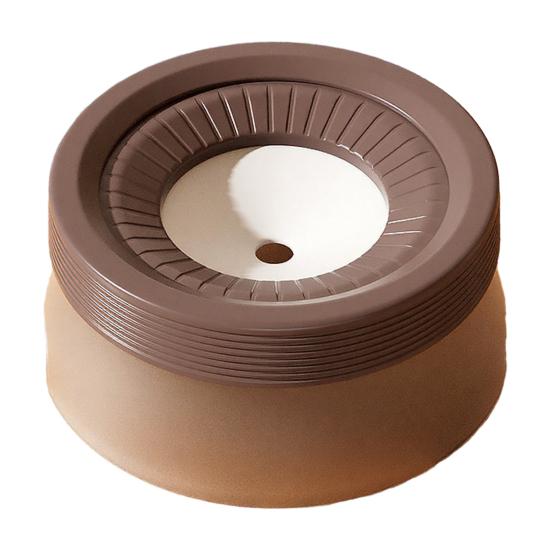 Pomalý dávkovač vody pro psy 1200 ml 600 ml Miska na vodu pro domácí mazlíčky proti rozlití Design s plovoucím diskem Bez nepořádku Dávkovač vody pro kočky psy