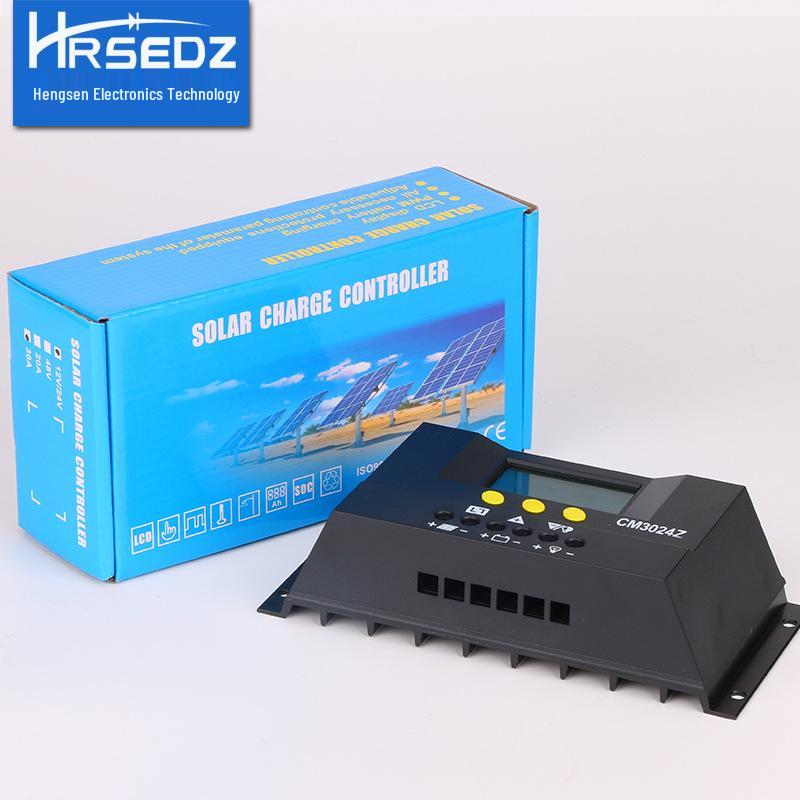 CM3024 Solar Controller: 12V/24V Auto-ID for Charging & Discharging Photovoltaic Systems