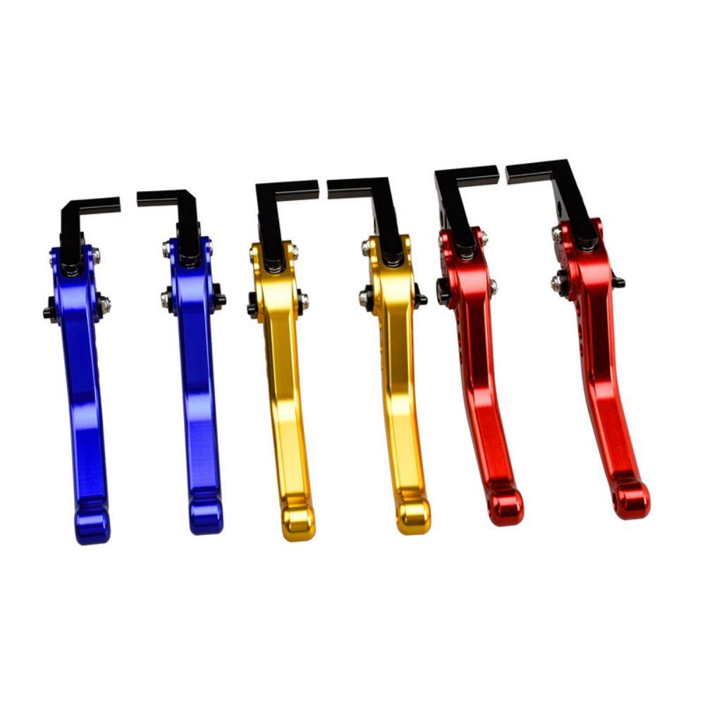 Motorcycle CNC modified handle multi-gear adjustable front disc rear drum brake handle