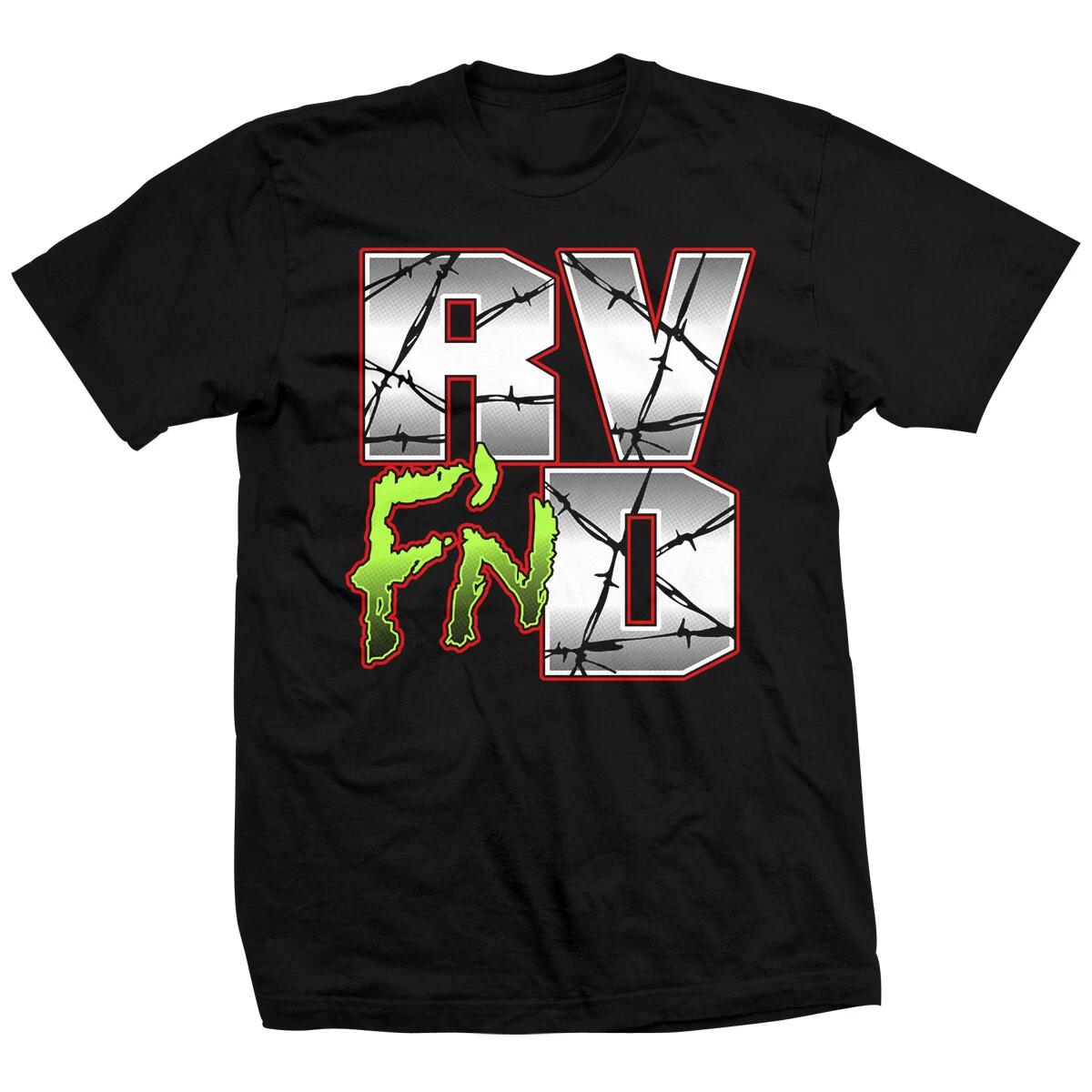 Rob Van Dam - RV F N D Men s and Women s T-shirts XL