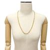 Used 10431 Macadam 7984 Old Triomphe Arc de Triomphe Gold Plated Chain Long 25.2" Vintage Brason Plated Gold Unisex