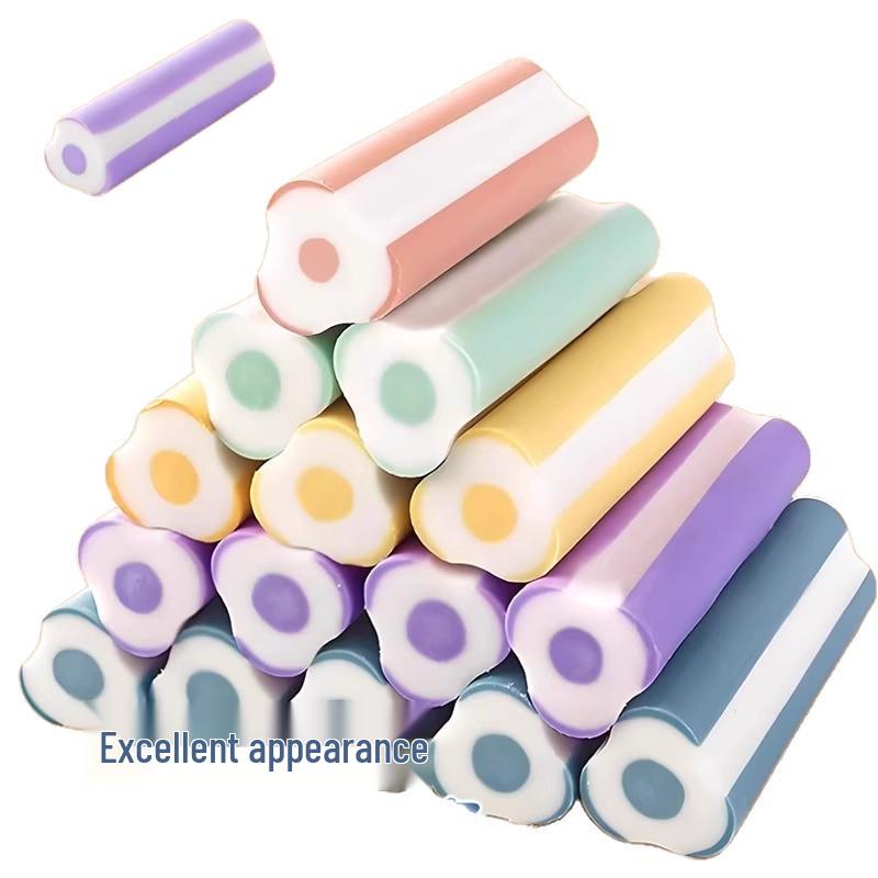 Student Dust-Free Eraser Set: Super Soft 2B and 4B for Clean Erasing