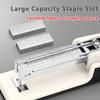Effortless Long Stapler Use 24/6 Staples Stapling Machine Manual Binding Tool  Office School