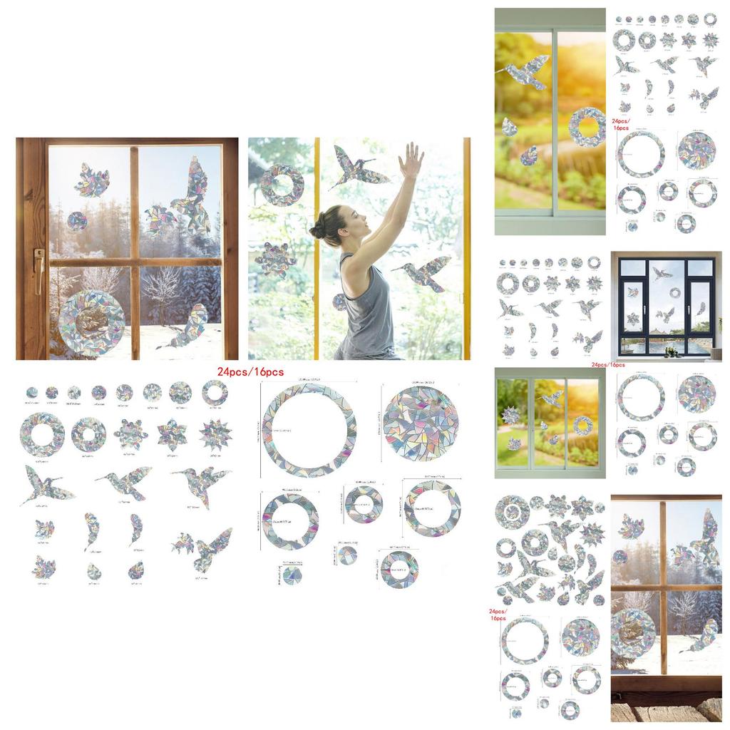 Prism Decals For Window Prevent Bird Strikes