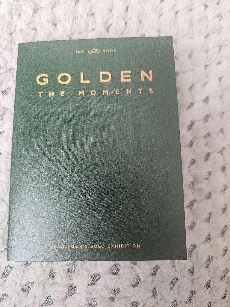 [USED] Jungkook Exhibition Admission Bonus Trading Card Golden JUNG KOOK