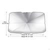 Car Windshield Sunshade Cover Sun Visor for Hatchback SUV Sedan