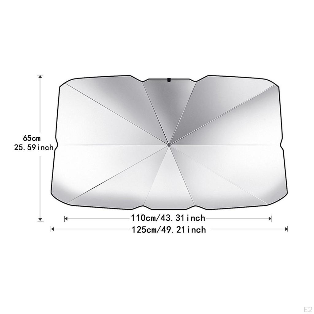 Car Windshield Sunshade Cover Sun Visor for Hatchback SUV Sedan