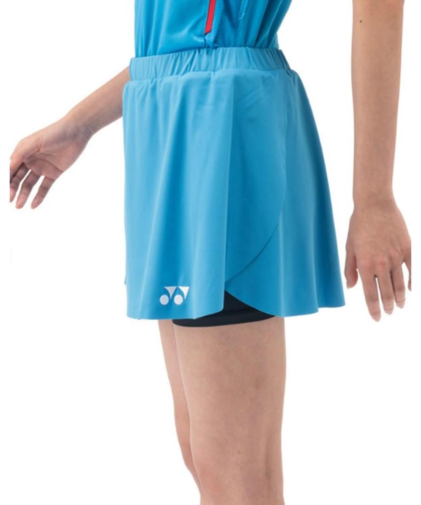 Yonex Skirt Inner Black Size S Women's (with Spats), 26181, (007),