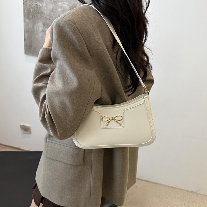 Small Square Bag New Shoulder Bag Diagonal Cross Bag Fashionable Women Bow Design Underarm Bags CLE