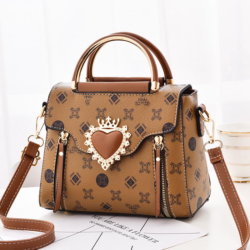 

2022 Women s High-End Mini Shoulder Bag: Versatile, Fashionable Niche Print Design Handbag