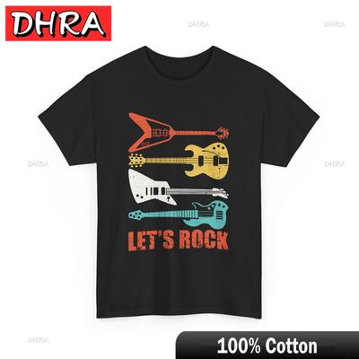 Acoustic Guitar TShirt Musicians Tee Folk Music Lover Shirt Colorful Artistic Graphic Tshirts Vintage Trendy Funny Tops