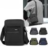 Vielseitige Oxford Umhängetasche - Herren Business Casual Sling für tägliche Pendel-Essentials