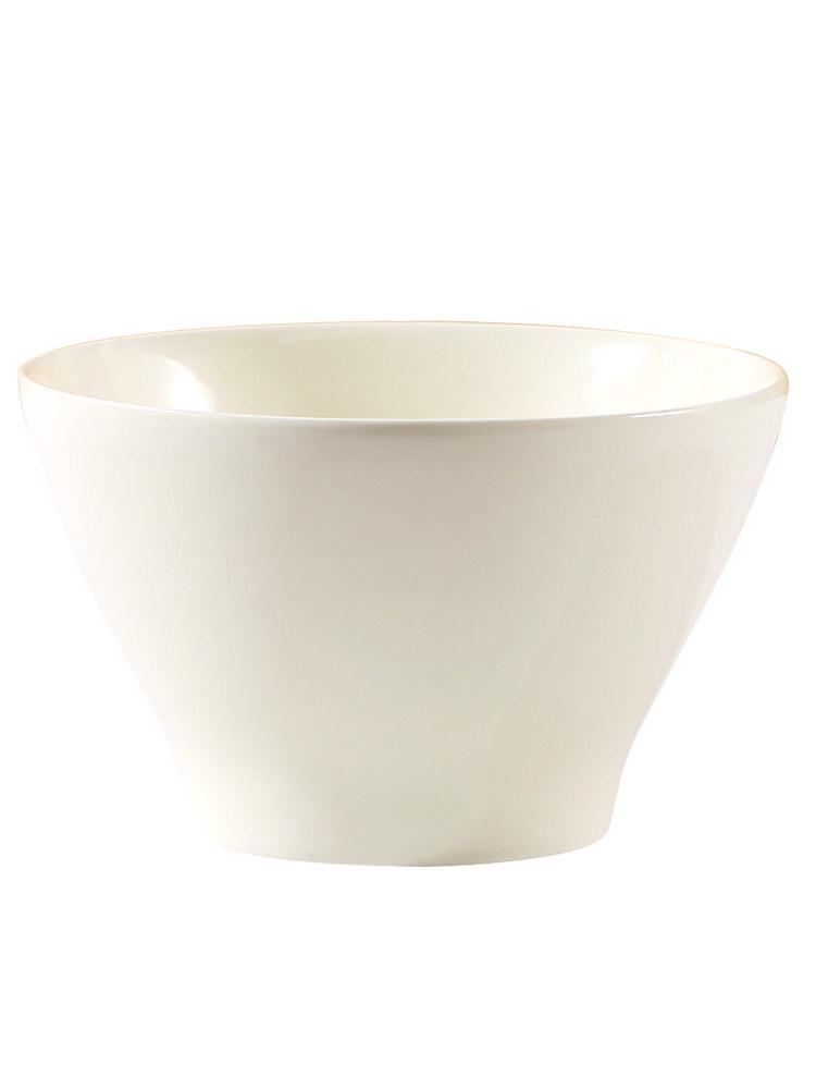 Set of 6 Cream-Colored 5-Inch Creative Rice and Soup Bowls - New Trendy Design