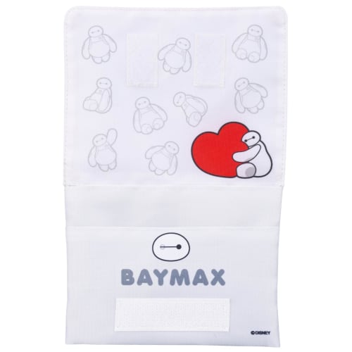 Skater Outing Pocket Pouch Pochette with Shoulder Belt 2WAY Height 11 x Width 14 x Depth 3cm Disney Baymax 25 ODKP2
