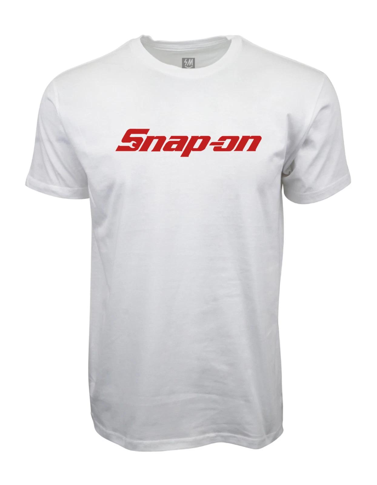 Snap On Graphic T shirt White XXL