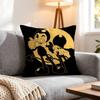 Bendy And The Ink Machine Cushion Cover 1Pcs Decorative Covers Soft Cushion Case For Sofa Couch Decor 40X40 45X45 Pillowcases