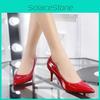 High Heel Shoes For Women With Slim Rubber Sole And Breathable Pu Insole For Casual Summer Wear