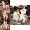 Charming Rainbow Unicorn Plush Toy For Kids Soft And Cute Stuffed Doll Gift