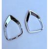 ABS Chrome Silver Front Fog Light Lamp Frame Trim For Suzuki Fronx 2024-2025