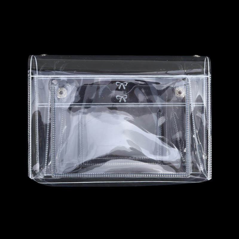 Clear Pencil Case Large Capacity Students Exam Stationery Bag Portable Waterproof Pen Pouch Organizer Storage Box - Ideal for Travel Storage