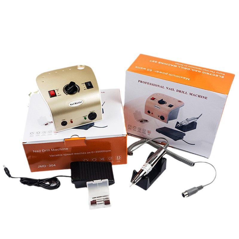 35000 RPM Electric Nail Polishing/Engraving Machine - Low Vibration & Noise for Home Use