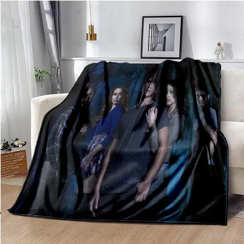 Teen Wolf Film Decke Warm Plüsch Gemütlich Zuhause Überwurfdecke für Bett Sofa Couch Leichte Reise Decke Sofa Steppdecke Geschenke