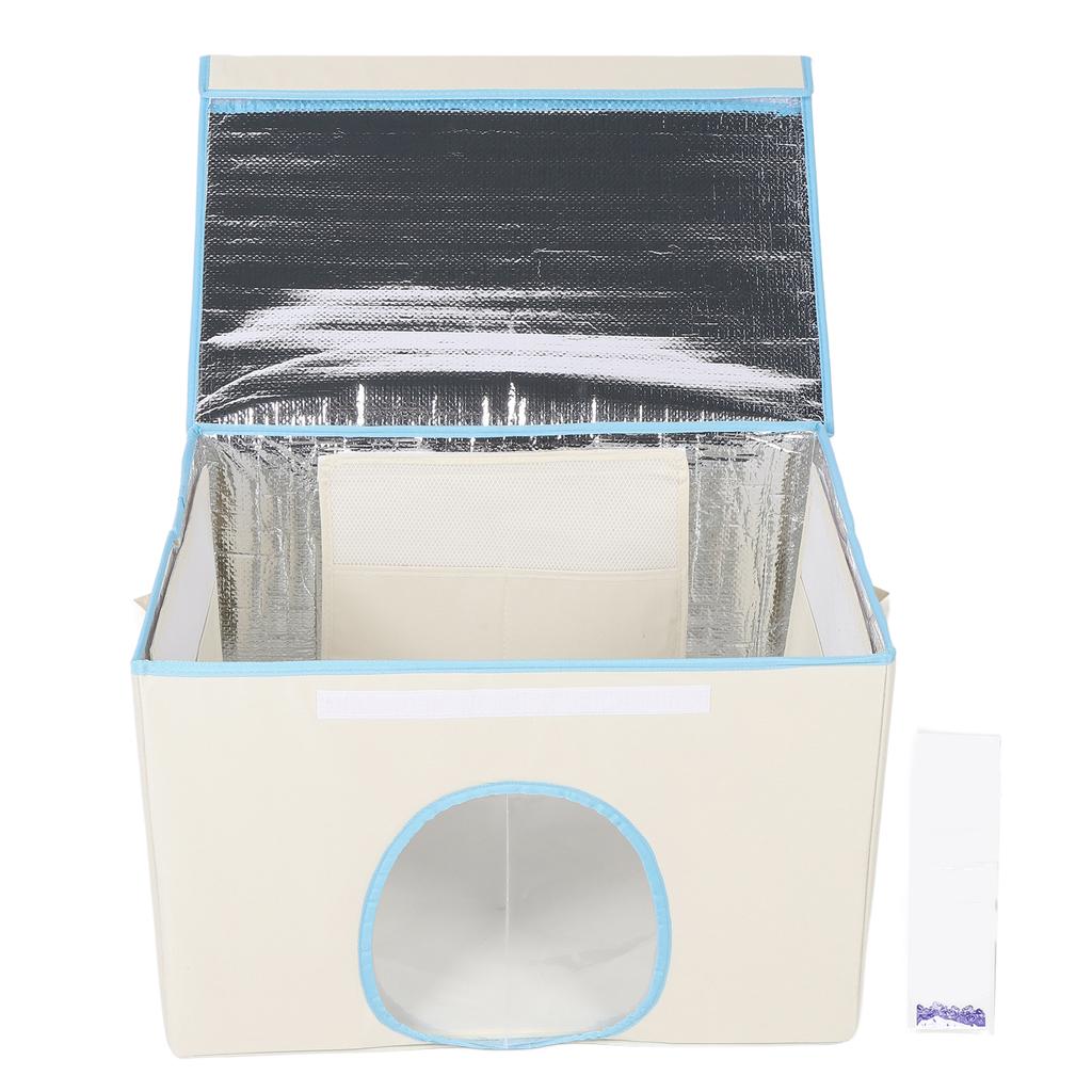 Pet House for Cats Small Dogs PP Insulated Foldable Pet Cave Hideaway Cat Shelter for Home Outdoor