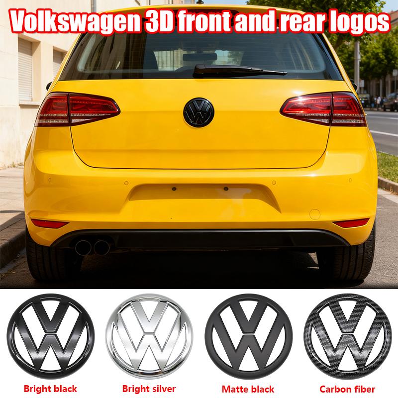 2026 Hot Car Front Grille Rear Trunk Emblem Lid Cover Logo Sticker Badge Decoration Accessories For Volkswagen VW Golf 6 MK6 2009-2012 ES1